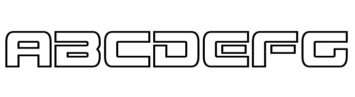 Mission GT-R Hollow  Free Fonts Download