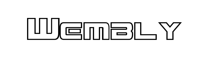 Mission GT-R Hollow  Free Fonts Download