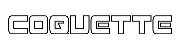 Mission GT-R Hollow Condensed  Free Fonts Download