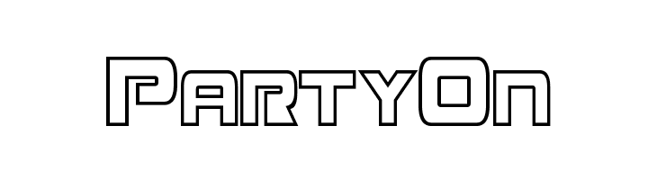 Mission GT-R Hollow Condensed  Free Fonts Download