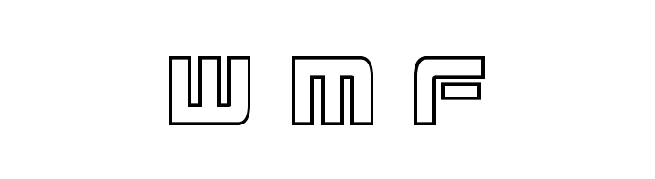 Mission GT-R Hollow Condensed  Free Fonts Download