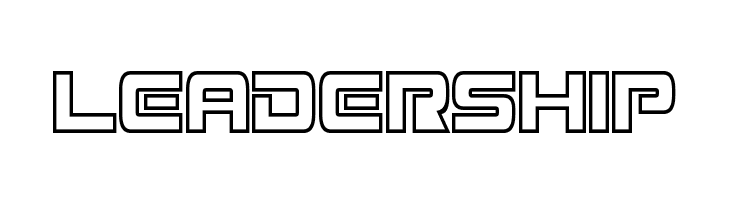 Mission GT-R Hollow Condensed  Free Fonts Download