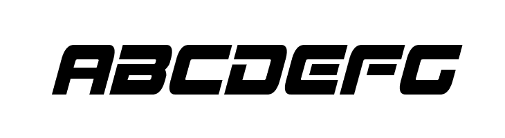 Mission GT-R Condensed Italic  Free Fonts Download