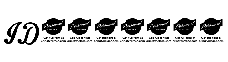 Intrique Script Personal Use  Free Fonts Download