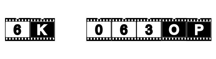 AC Filmstrip  Free Fonts Download