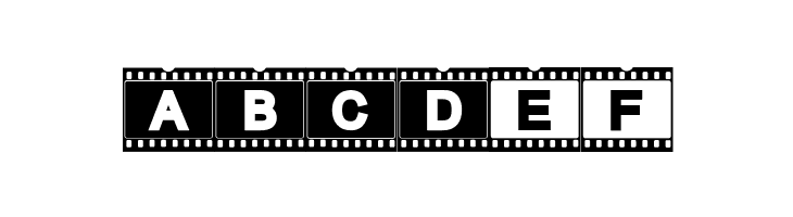 AC Filmstrip  Free Fonts Download
