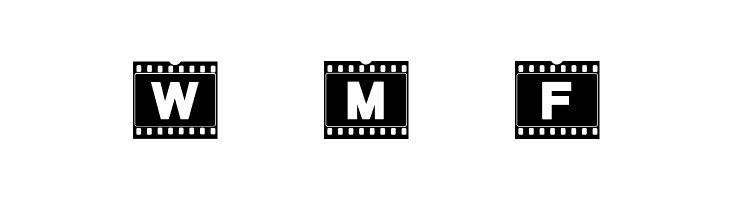 AC Filmstrip  Free Fonts Download