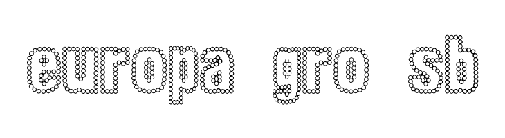 Dot Trail  Free Fonts Download