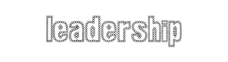 Dot Trail  Free Fonts Download