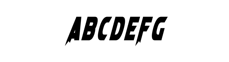 Laser Rod Italic  Free Fonts Download