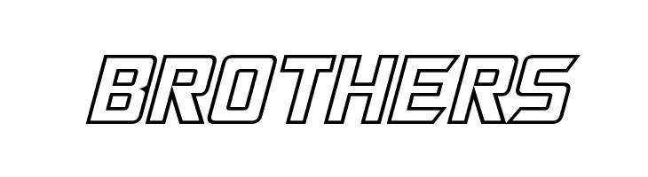 Megatron Hollow Italic  Free Fonts Download