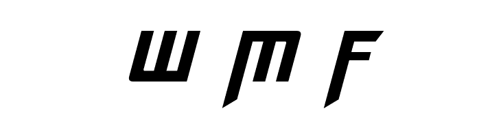 Megatron Italic  Free Fonts Download