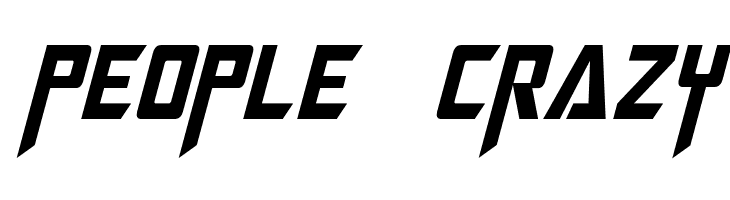 Megatron Condensed Italic  Free Fonts Download