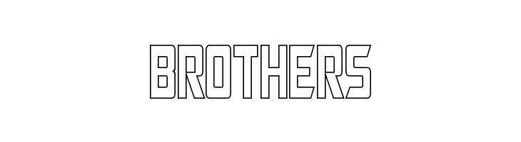 Megatron Condensed Hollow  Free Fonts Download