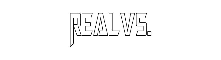 Megatron Condensed Hollow  Free Fonts Download