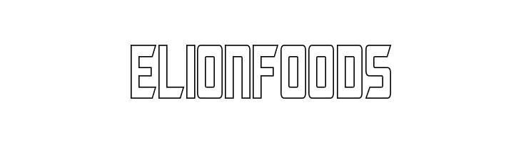 Megatron Condensed Hollow  Free Fonts Download