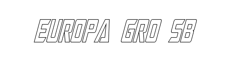 Megatron Condensed Hollow Italic  Free Fonts Download