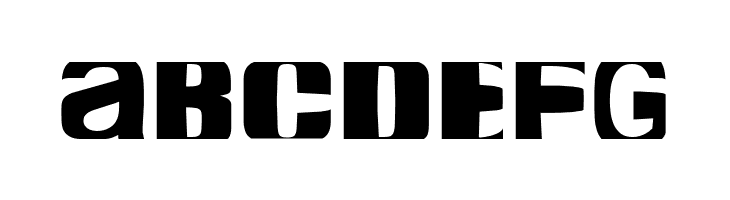 cropfont expanded  Free Fonts Download