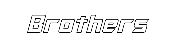 Optimus Hollow Italic  Free Fonts Download