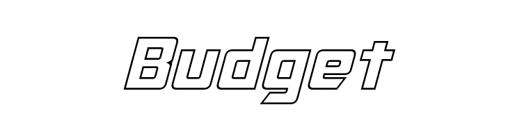 Optimus Hollow Italic  Free Fonts Download