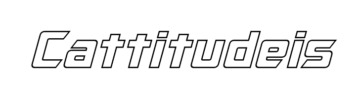 Optimus Hollow Italic  Free Fonts Download