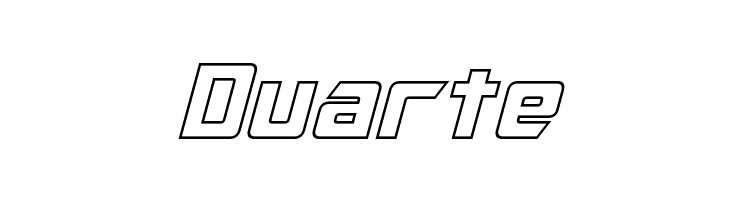 Optimus Hollow Italic  Free Fonts Download