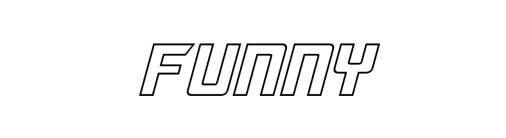 Optimus Hollow Italic  Free Fonts Download
