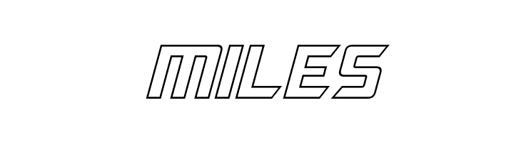 Optimus Hollow Italic  Free Fonts Download