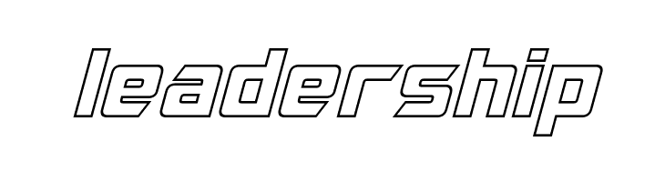 Optimus Hollow Italic  Free Fonts Download