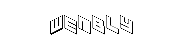 YAY USA 3D Regular  Free Fonts Download