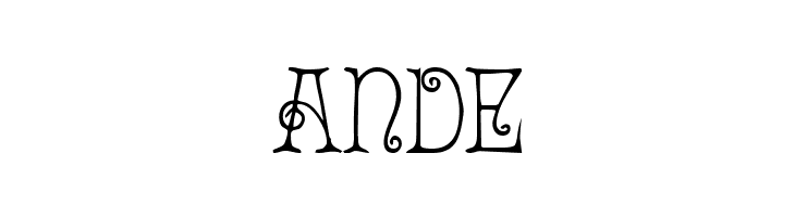 Acadian!"  Free Fonts Download