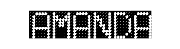 LED BOARD  Free Fonts Download