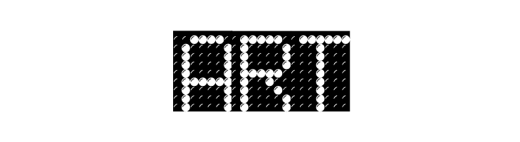 LED BOARD  Free Fonts Download