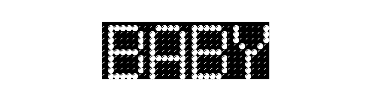 LED BOARD  Free Fonts Download