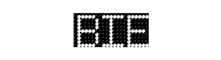 LED BOARD  Free Fonts Download
