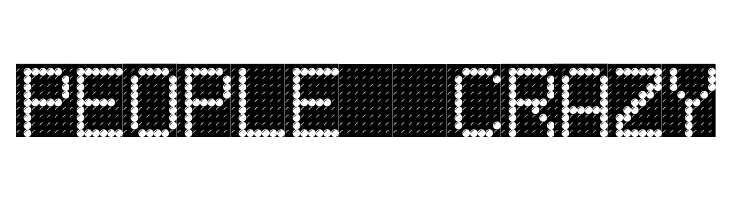 LED BOARD  Free Fonts Download