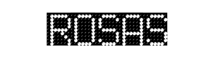 LED BOARD  Free Fonts Download