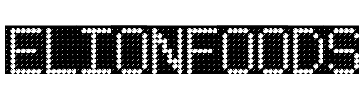LED BOARD  Free Fonts Download