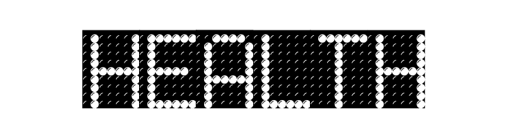 LED BOARD  Free Fonts Download