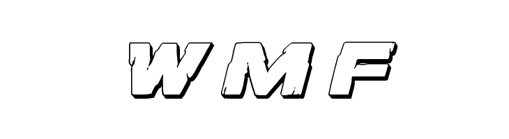 Ore Crusher 3D Italic  Free Fonts Download