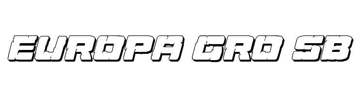 Ore Crusher 3D Italic  Free Fonts Download