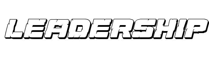 Ore Crusher 3D Italic  Free Fonts Download