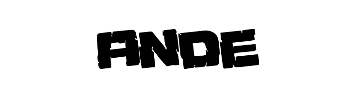 Ore Crusher Regular Rotate  Free Fonts Download