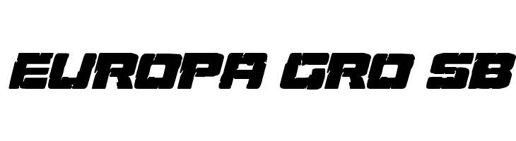 Ore Crusher Italic  Free Fonts Download