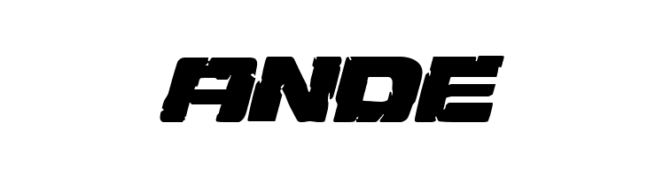 Ore Crusher Expanded Italic  Free Fonts Download