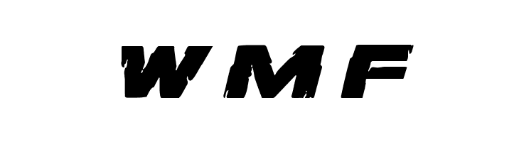 Ore Crusher Expanded Italic  Free Fonts Download