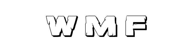 Ore Crusher 3D Regular  Free Fonts Download