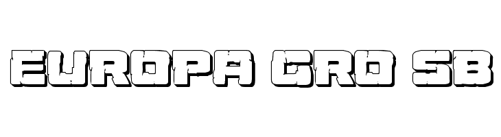 Ore Crusher 3D Regular  Free Fonts Download