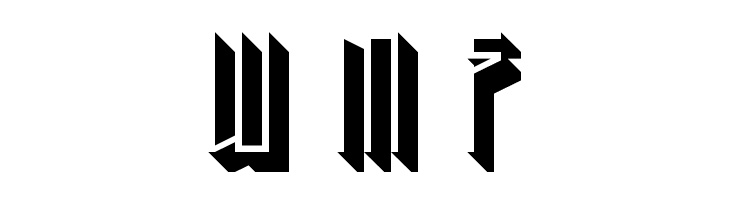 Tall Boy 3D Regular  Free Fonts Download