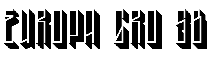 Tall Boy 3D Regular  Free Fonts Download